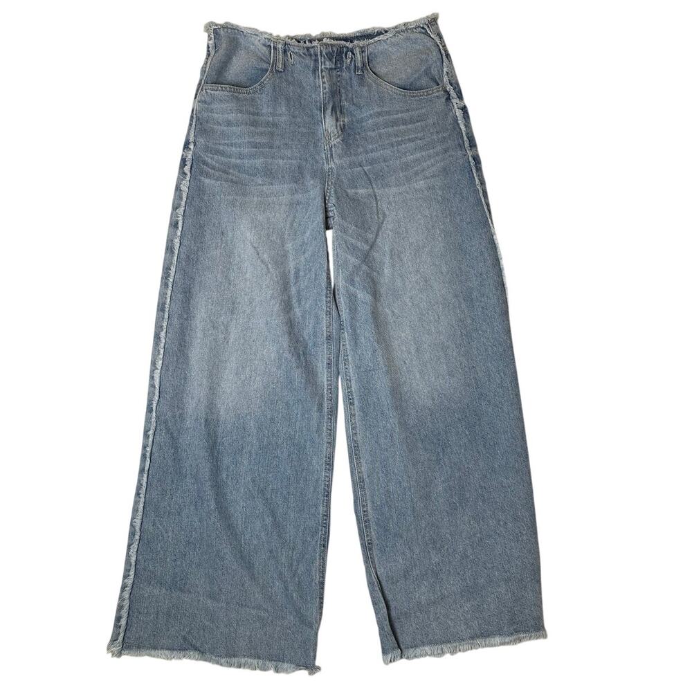 1030 T.E.N.T.H.I.R.T.Y Wide Leg Frayed Hem Jean sz 11/30